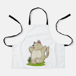 Cat at Yoga Apron