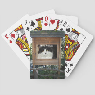 Cat Attitude Poker Cards