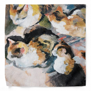 Cat, August Macke Bandana