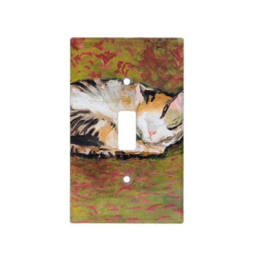 Cat August Macke Light Switch Cover