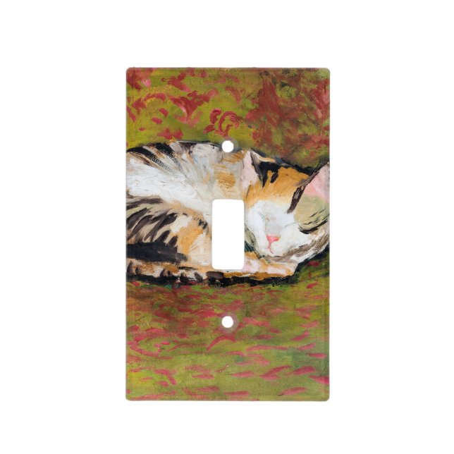 Cat, August Macke Light Switch Cover (Front)
