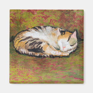 Cat, August Macke Magnet