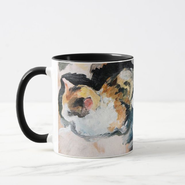 Cat, August Macke Mug (Left)