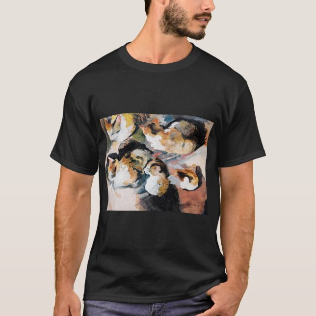Cat, August Macke T-Shirt (Front)