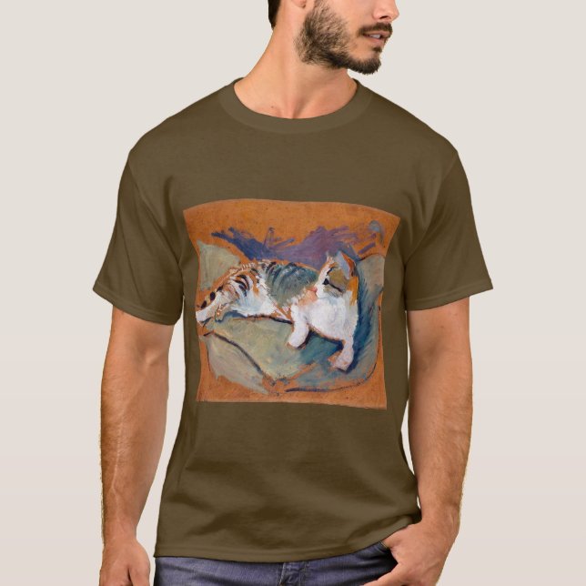 Cat, August Macke T-Shirt (Front)
