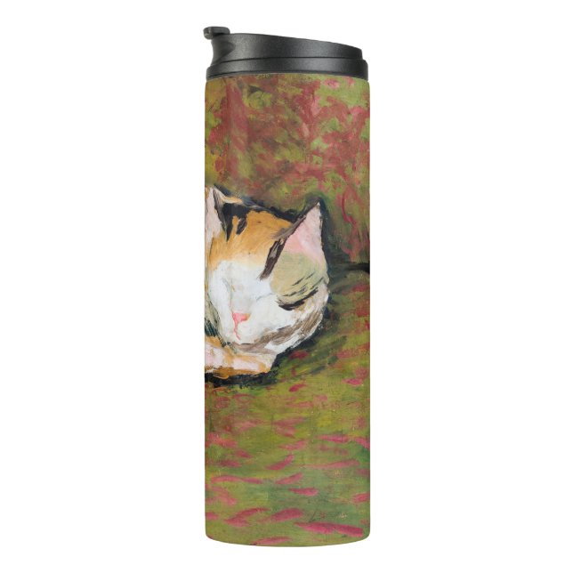 Cat, August Macke Thermal Tumbler (Rotated Right)