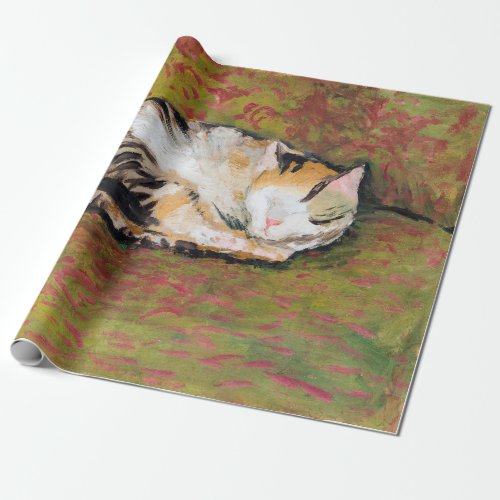 Cat August Macke Wrapping Paper