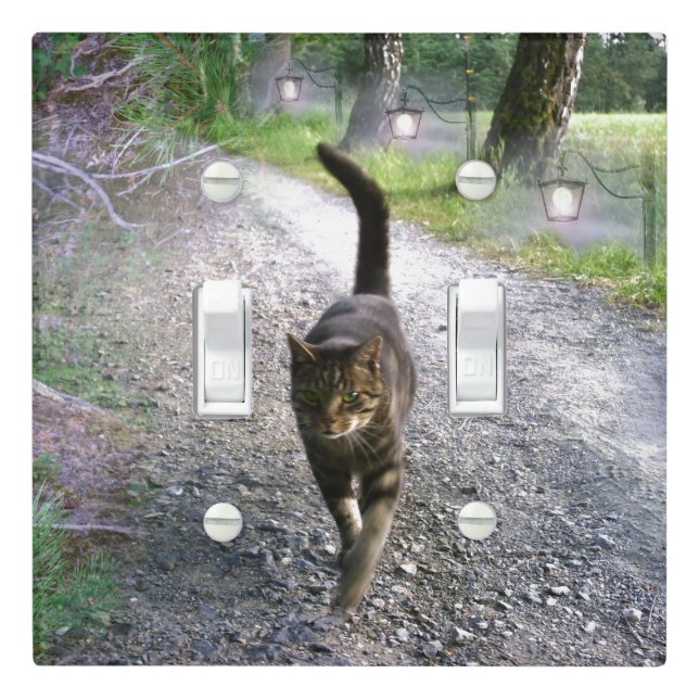 Cat Avenue Light Switch Cover (In Situ)