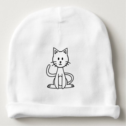 Cat Baby Beanie