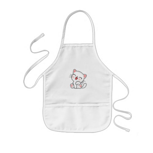 Cat Baby Bib Kids Apron