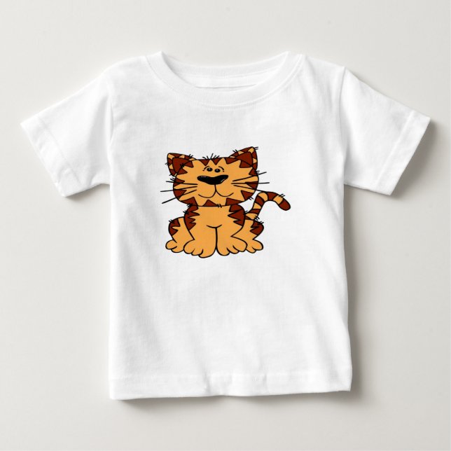 Cat Baby Cartoon tee (Front)