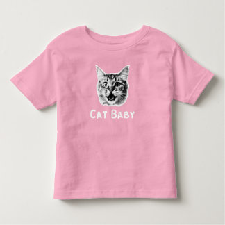 Cat Baby Retro Toddler T-shirt