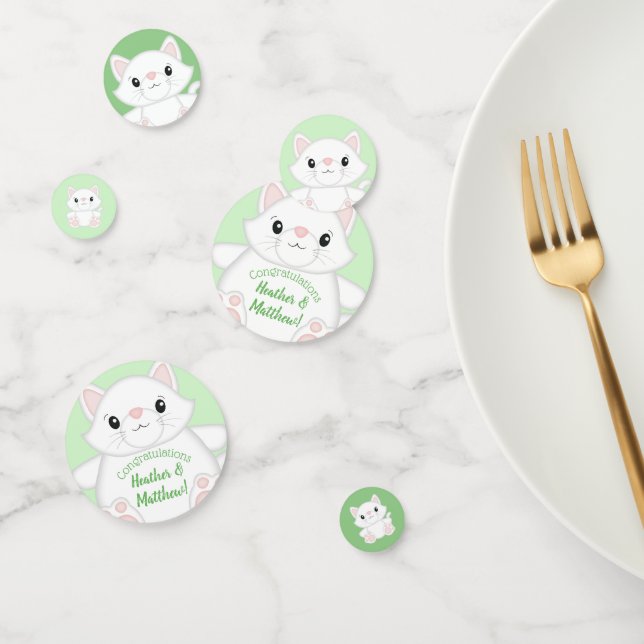 Cat Baby Shower Kitty Confetti (Group)