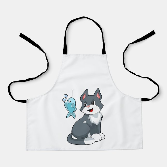 Cat Bait Fish Apron (Front)