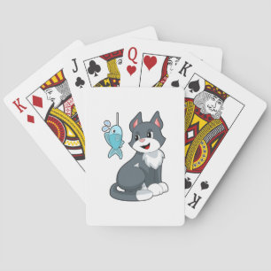 Cat Bait Fish Poker Cards