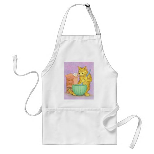 CAT baking Adult Apron