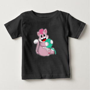Cat Ball of yarn Baby T-Shirt