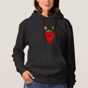 Cat Bandana Hoodie