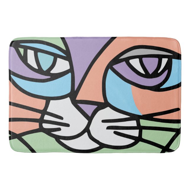Cat Bath Mat (Front)