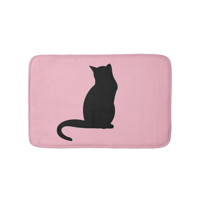 CAT BATH MAT, PINK MAT (Front)