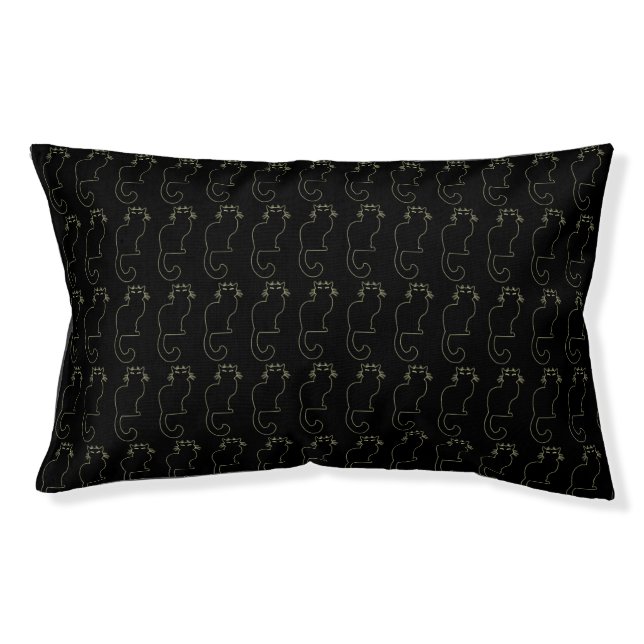 Cat Bed Cat Lover Pet Beds Personalized Cat Pillow (Front)