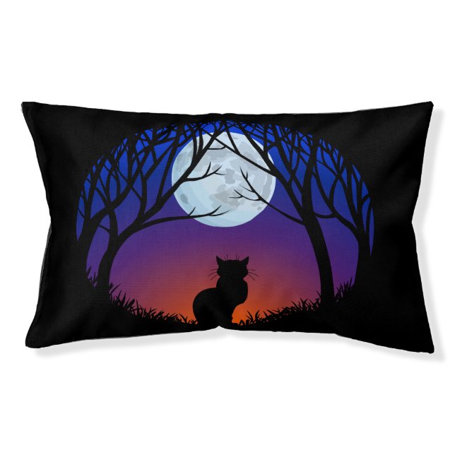 Cat Bed Cat Lover Pet Beds Personalized Cat Pillow (Front)