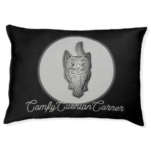 cat bed-cushion ART AND DESIGN STYLE  Pet Bed