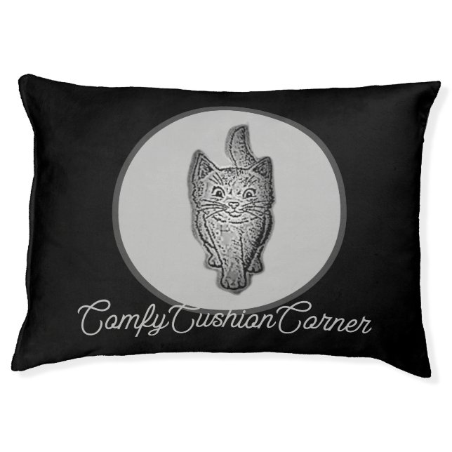 cat bed-cushion ART AND DESIGN STYLE  Pet Bed (Front)