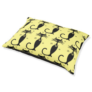 CAT BED RETRO BLACK CAT 