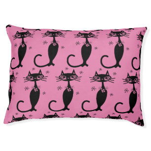 CAT BED RETRO BLACK CAT