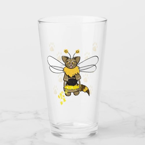 Cat_Bee Glass
