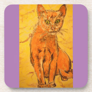 Cat Beverage Coaster
