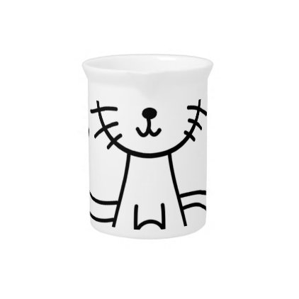 Cat Beverage Pitcher