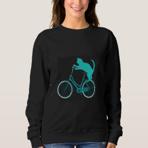Cat Bicycle Sweatshirt