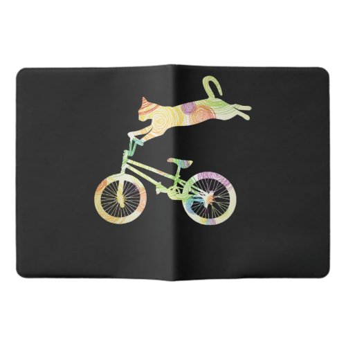 Cat Bike Cycling Bicycle  _ Your Gift Collection Extra Large Moleskine Notebook