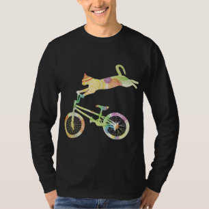 Cat Bike Cycling Bicycle - Your Gift Collection T-Shirt