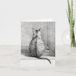 Cat Birthday card
