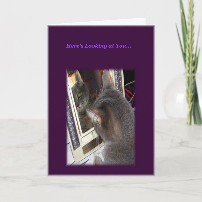 Cat Birthday Card for Her (Front)