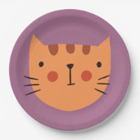 Cat Birthday Kids  Paper 