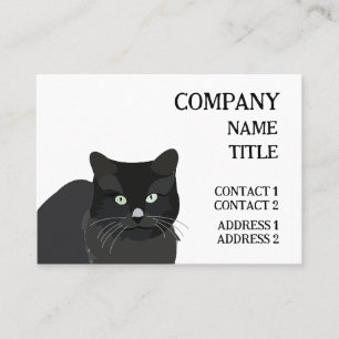 Cat Black Cat  Business Card