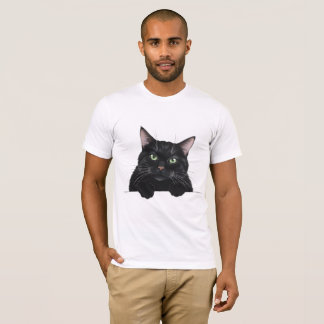 Cat black T-Shirt