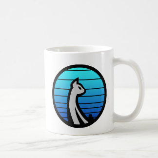 Cat Blue Coffee Mug