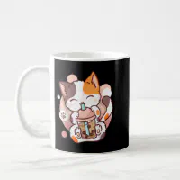 Boba Tumbler Cute Coffee Kawaii Smile 