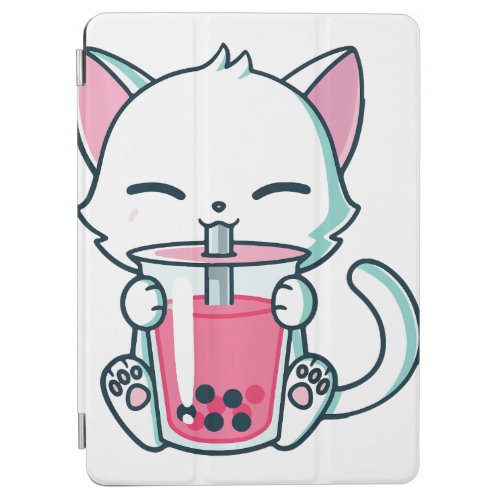 Cat Boba Tea Lover iPad Smart Cover