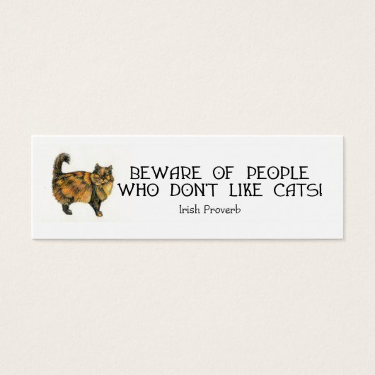 Cat Bookmark (Front)
