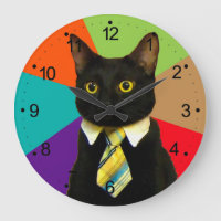 Cat-boss in tie