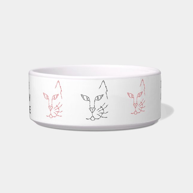 CAT BOWL - 'DOGS ANNOY ME' (Front)
