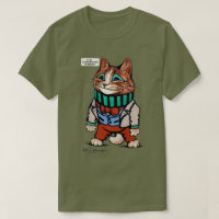 Cat boy, Louis Wain T-Shirt