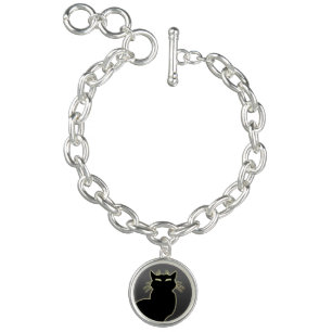 Cat Bracelet Cat Lover Charm Bracelet Le Chat Gift