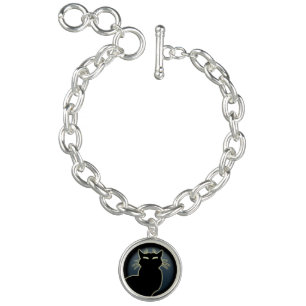 Cat Bracelet Cat Lover Charm Bracelet Le Chat Gift